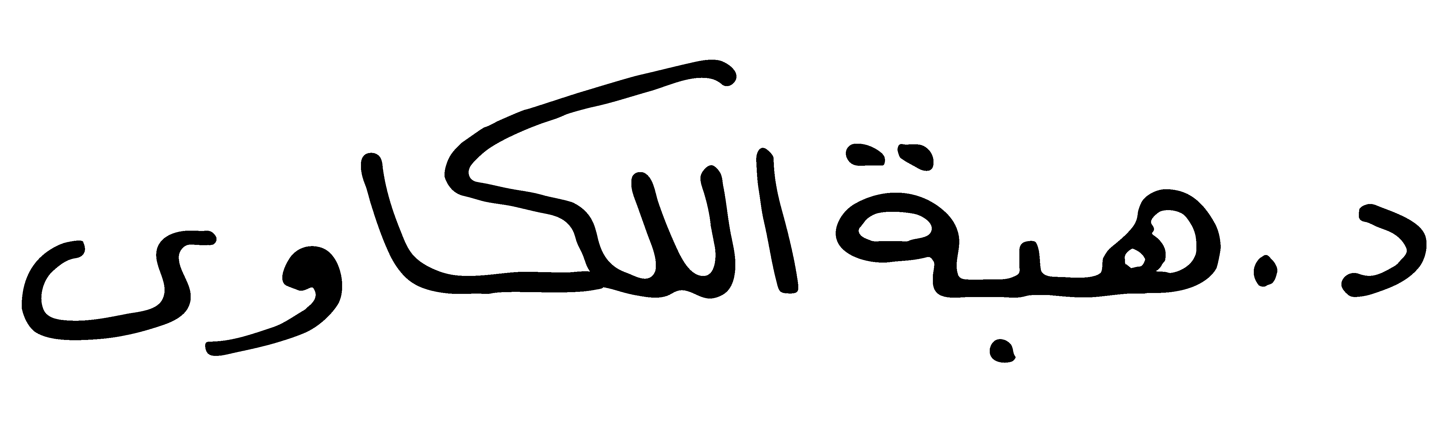 Heba Ellekkawy arabic signature